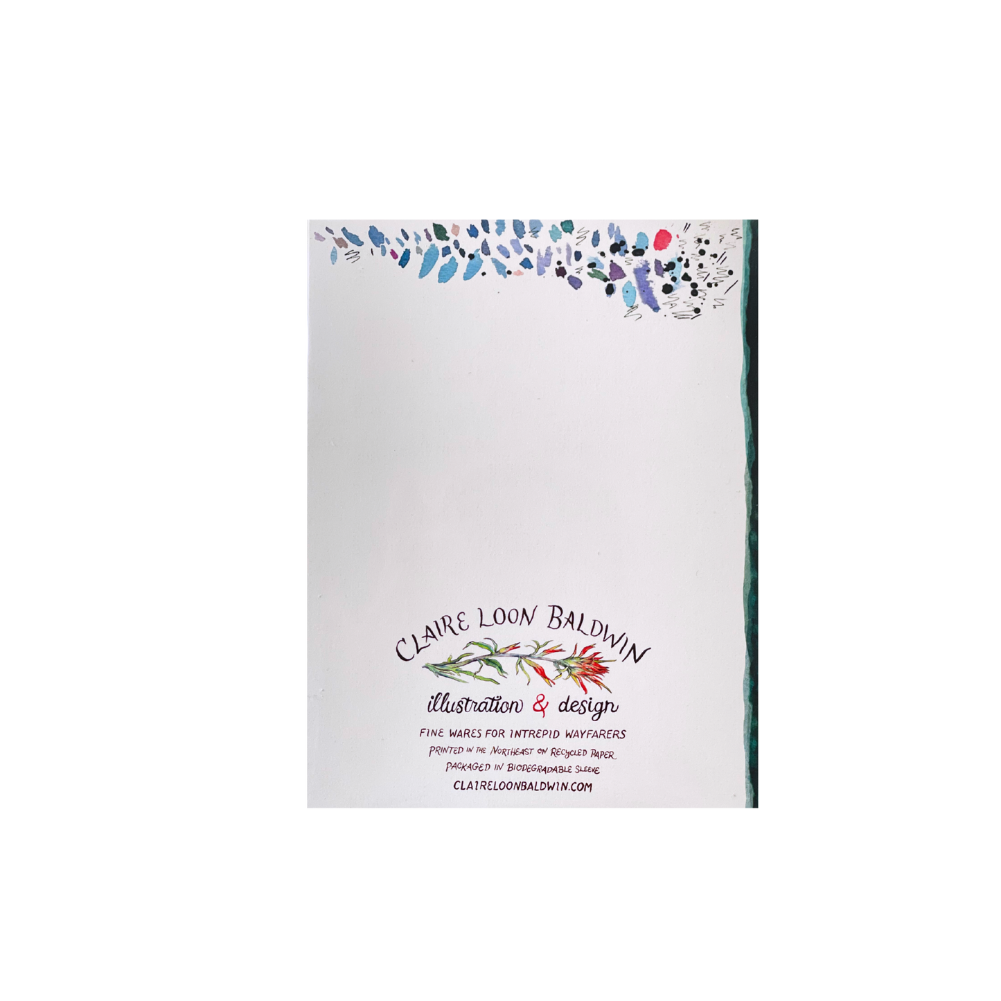 Lupine Bouquet Greeting Card
