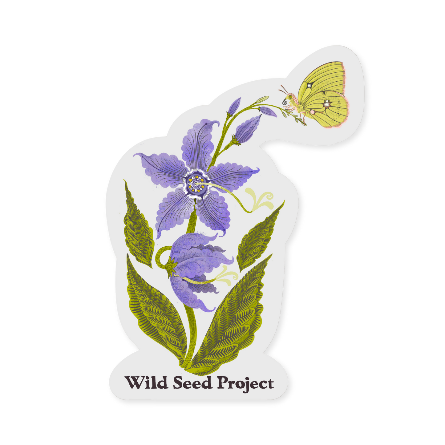 Tall American Bellflower Sticker