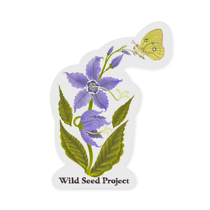 Tall American Bellflower Sticker