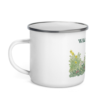 Wild Strawberry Enamel Mug