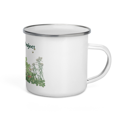 Wild Strawberry Enamel Mug