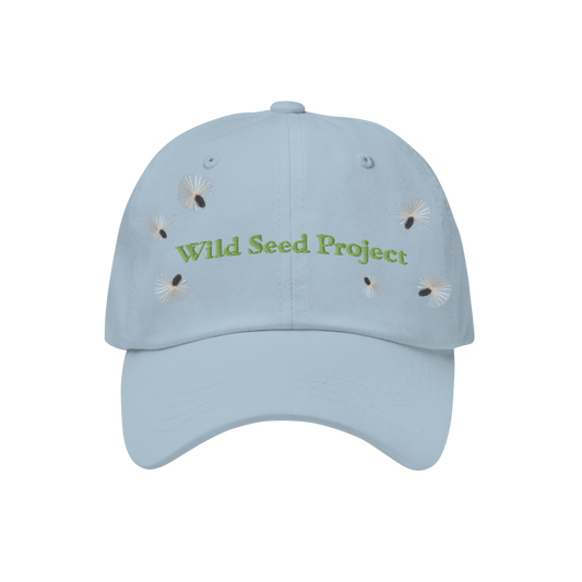 Milkweed Seed Embroidered Hat