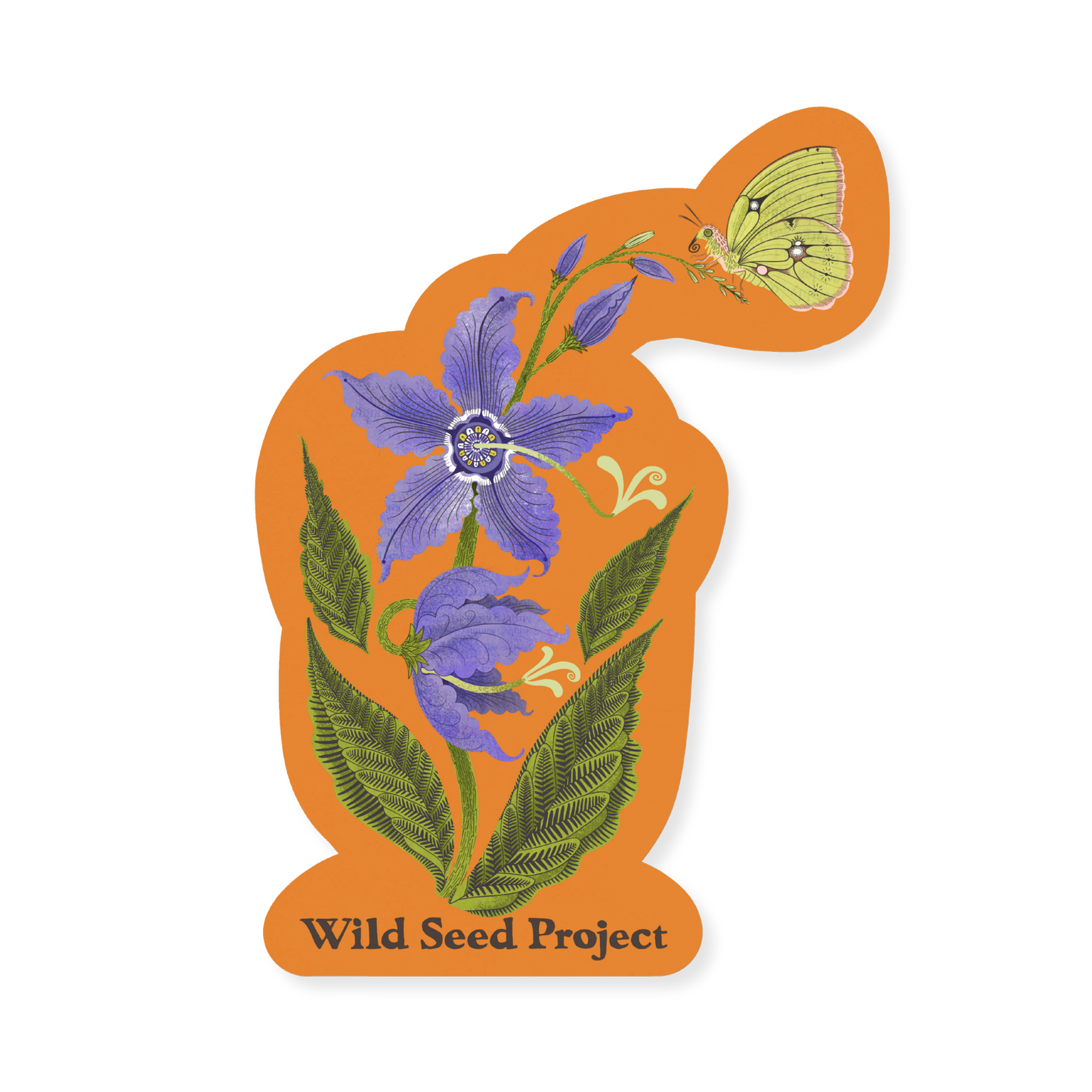 Tall American Bellflower Sticker