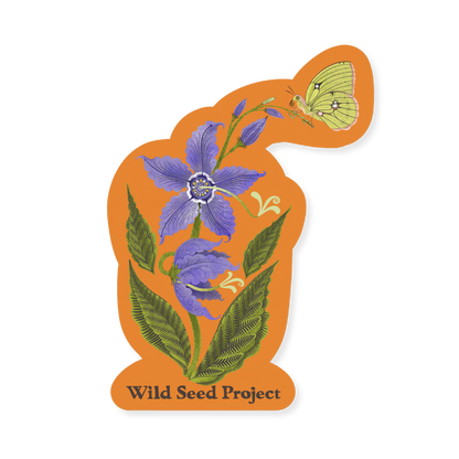 Tall American Bellflower Sticker