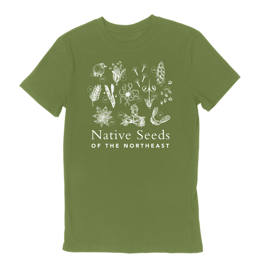 Native Seeds of the Northeast Adult T-Shirt - Moss