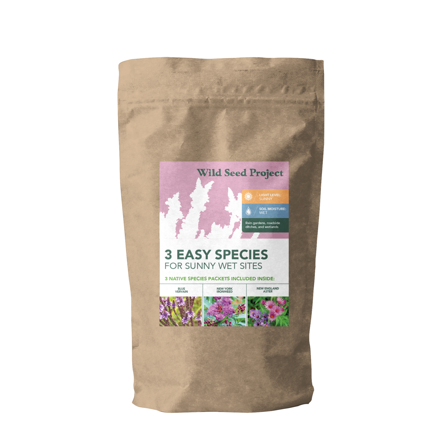 Three Easy Species for Sunny Wet Sites