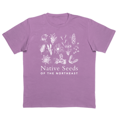 Native Seeds of the Northeast Youth T-Shirt - Eggplant