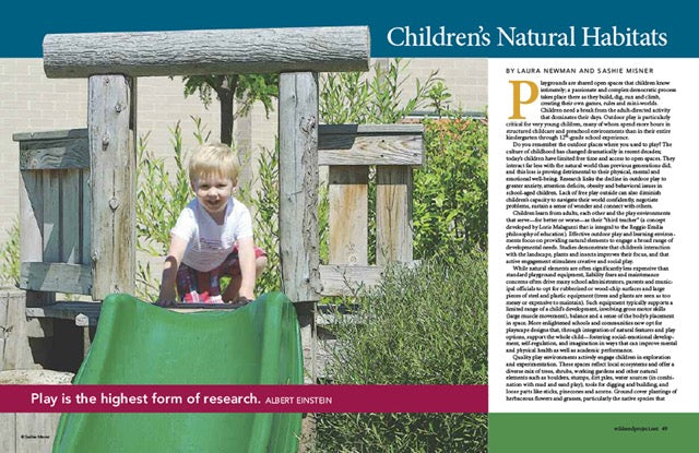Wild Seed Magazine Volume 5: Children's Natural Habitats